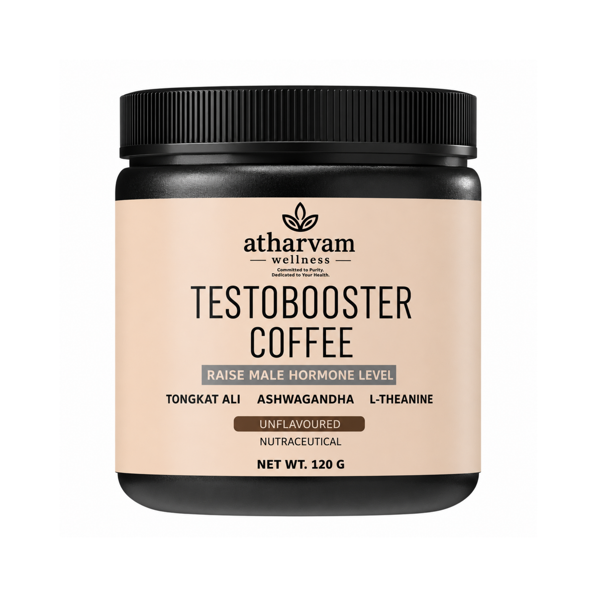 Testobooster Coffee with Tongkat Ali & Ashwagandha – Testosterone Support for Men | 120g