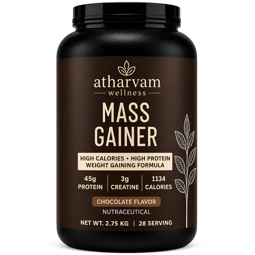 Mass Gainer with Creatine – Chocolate | 1134 Calories, 45g Protein per Serving, 2.75kg