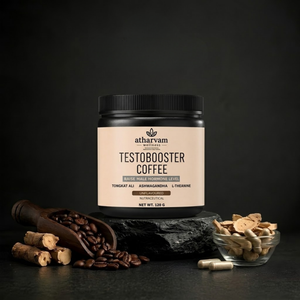 Testobooster Coffee with Tongkat Ali & Ashwagandha – Testosterone Support for Men | 120g