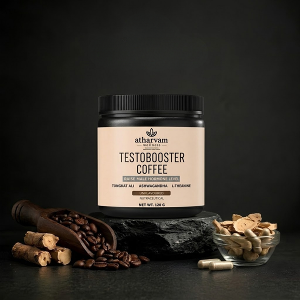 Testobooster Coffee with Tongkat Ali & Ashwagandha – Testosterone Support for Men | 120g
