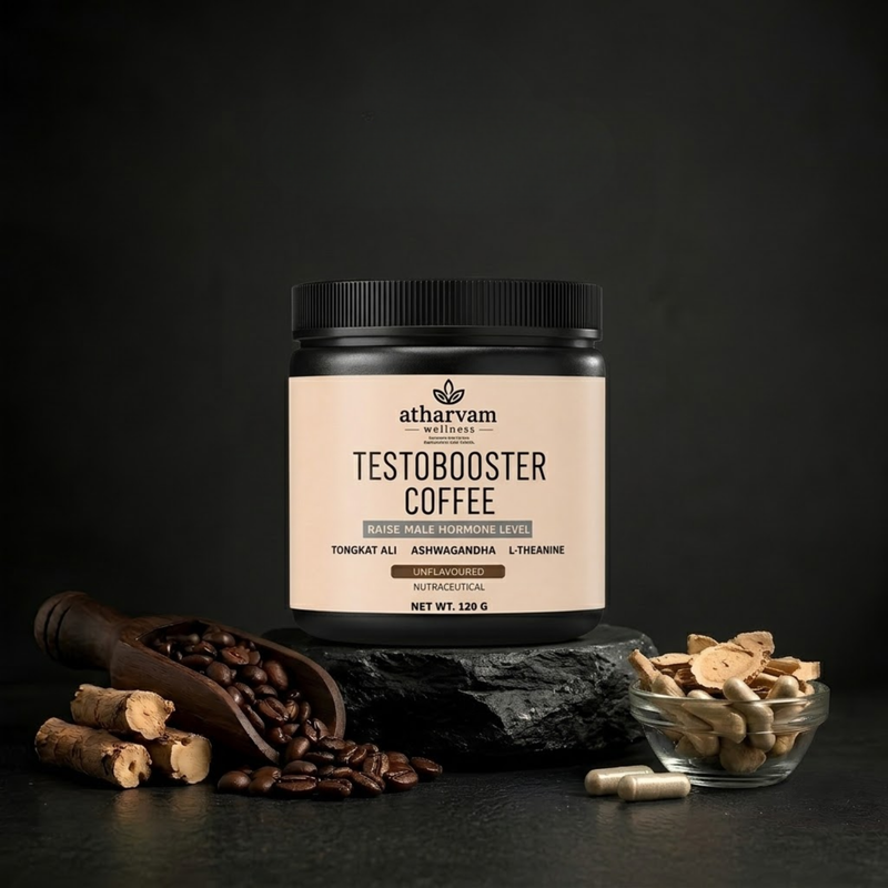 Testobooster Coffee with Tongkat Ali & Ashwagandha – Testosterone Support for Men | 120g