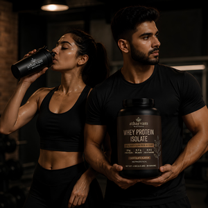 Whey Protein Isolate – Chocolate Flavor | 25g Protein, 5.3g BCAAs, 1kg (28 Servings)