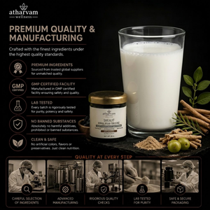 Himalayan Shilajit Resin with Ashwagandha, Triphala & Shatavari – Energy & Stamina | 20g
